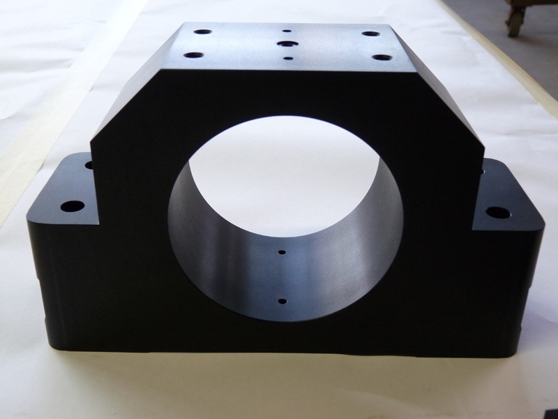 Black Hard Coat Anodizing of a 6061-T6 Aluminum Component for the Naval Industry