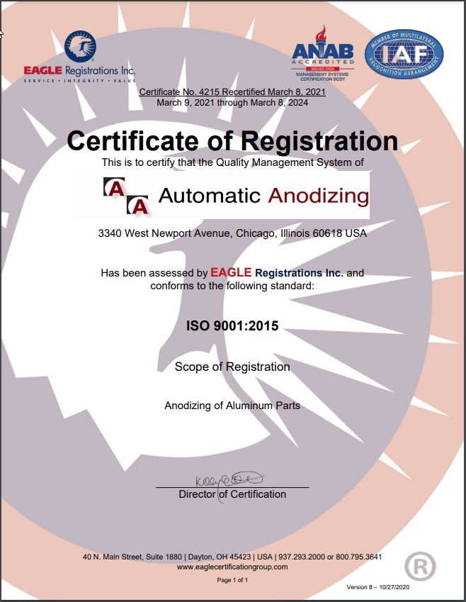 ISO 9001:2015 Certified